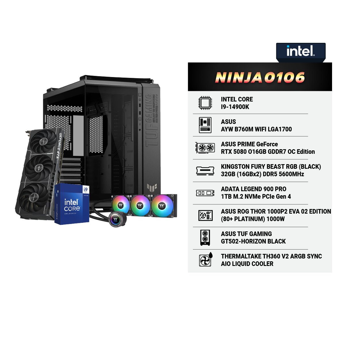 คอมประกอบ Set NINJA0106