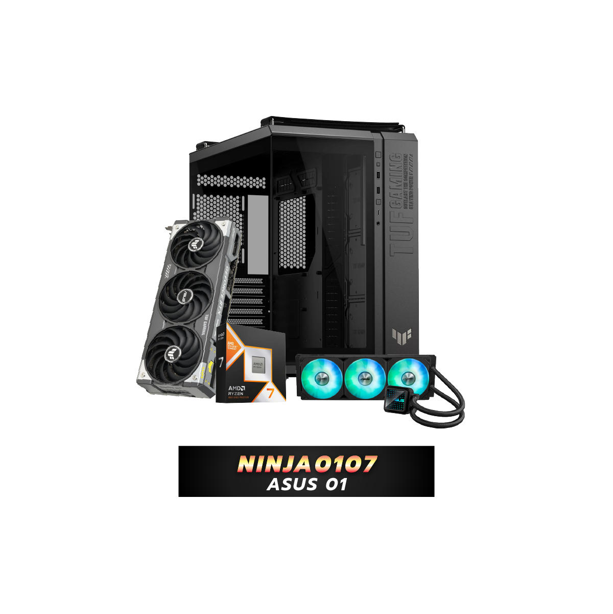 คอมประกอบ Set NINJA0107 Powered By ASUS