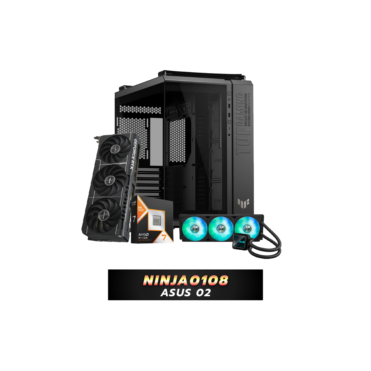 คอมประกอบ Set NINJA0108 Powered By ASUS
