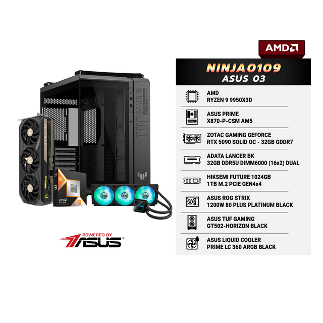 คอมประกอบ Set NINJA0109 Powered By ASUS