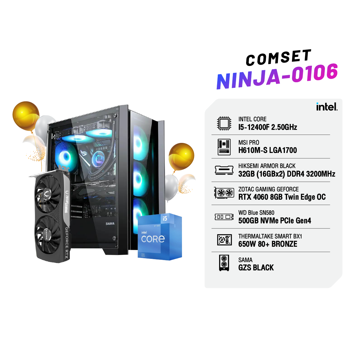 Computer Set NINJA-0106