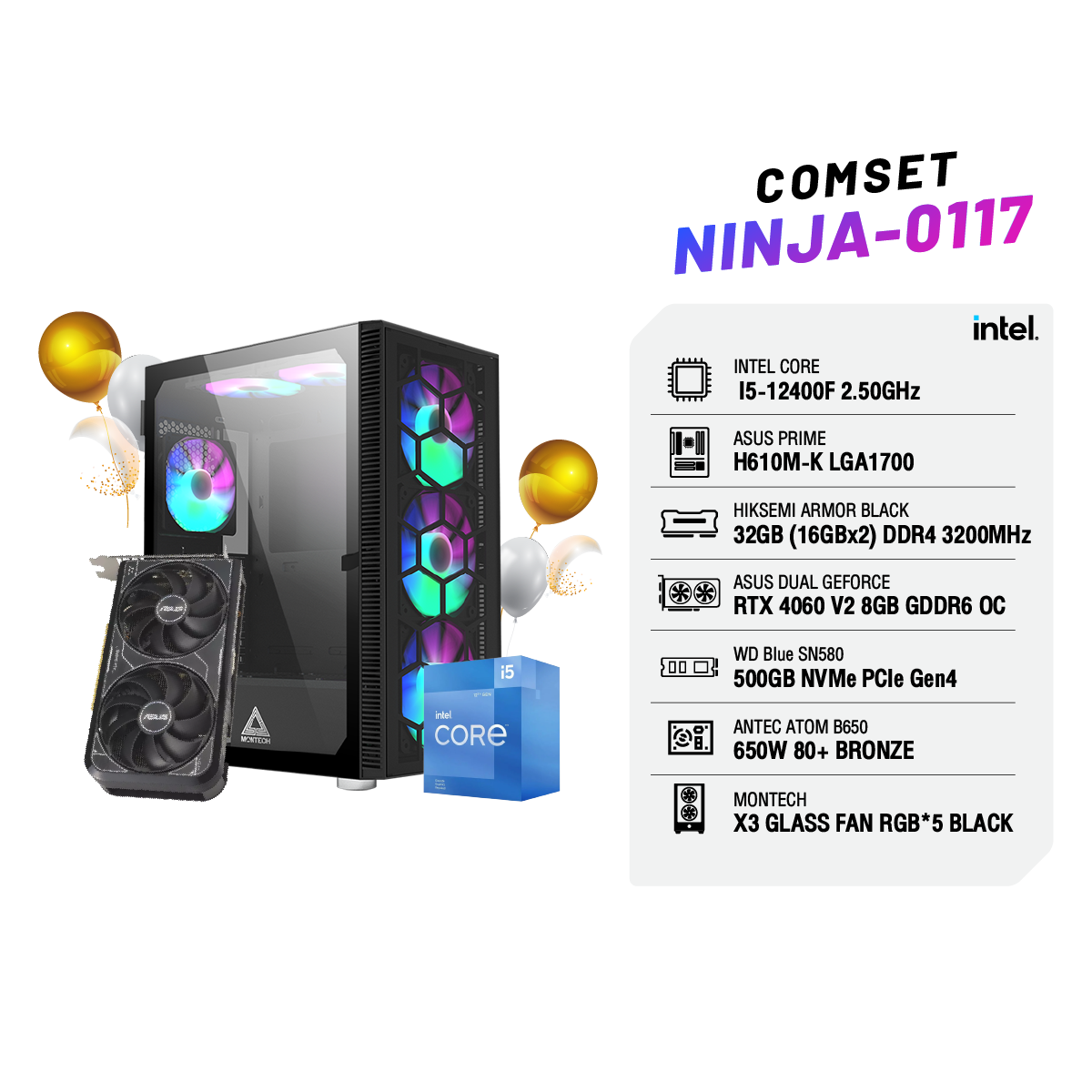 Computer Set NINJA-0117