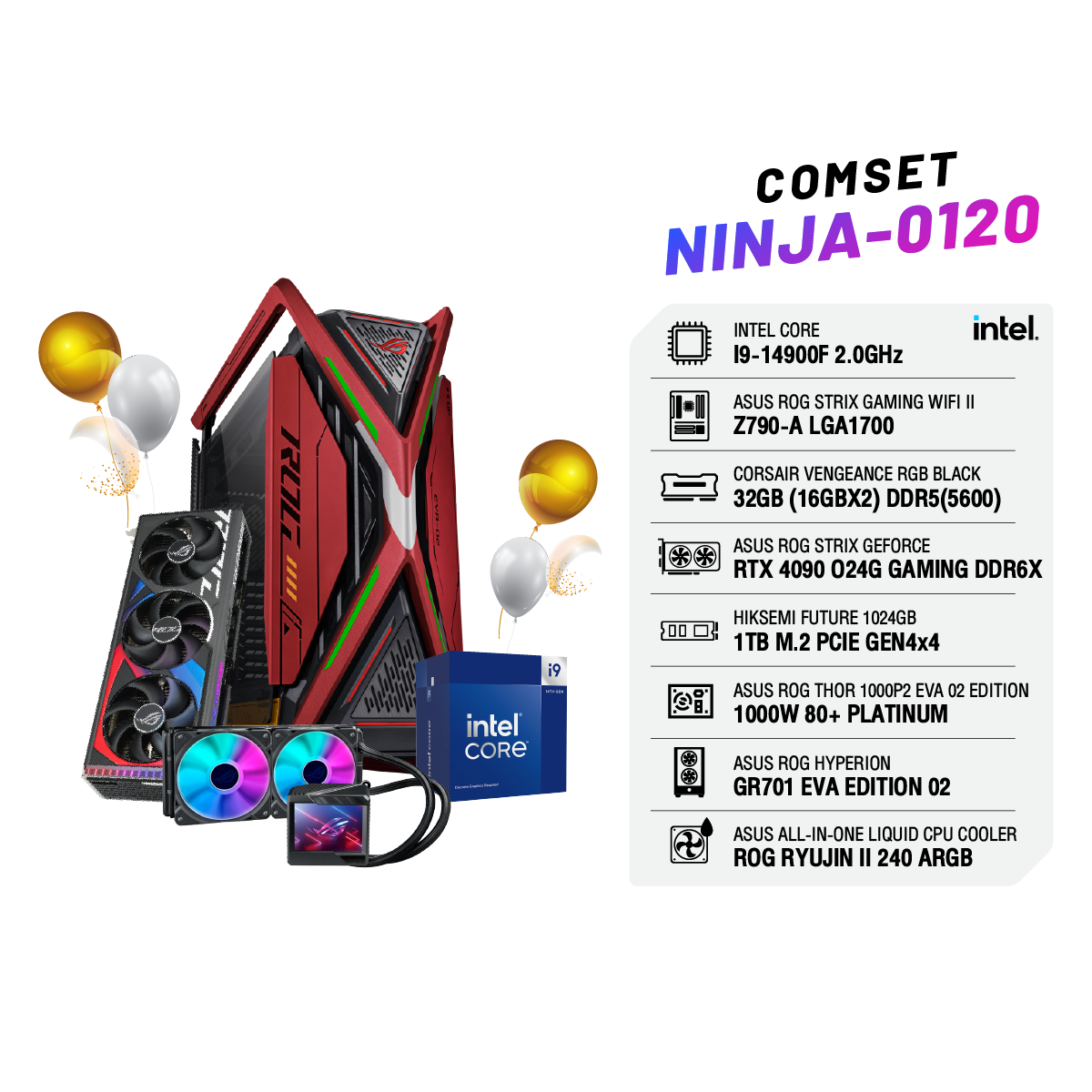  Computer Set NINJA-0120