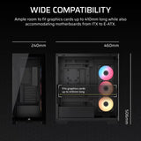 เคส CORSAIR Case 3500X RS-R ARGB Mid Tower ATX PC Case