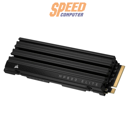 เอสเอสดี CORSAIR SSD MP600 ELITE WITH HEATSINK 1TB : CSSD-F1000GBMP600EHS READ7000 WRITE6500/5Y - SpeedCom