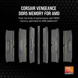 หน่วยความจำ แรม พีซี CORSAIR VENGEANCE 16GB (1x16GB) DDR5 6000MT/s - SpeedCom