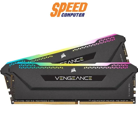 หน่วยความจำ แรม พีซี CORSAIR VENGEANCE PRO RGB SL 16GB (8GBX2) DDR4 3600MHz - SpeedCom