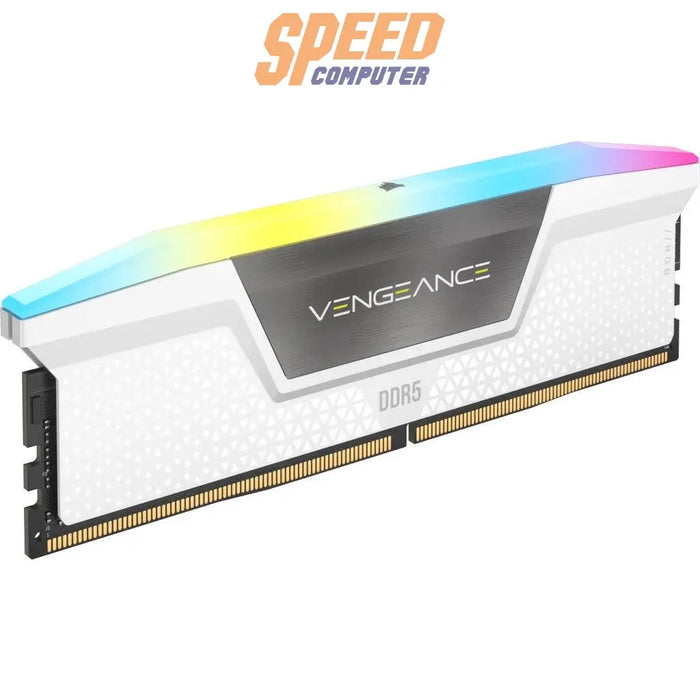 หน่วยความจำ แรม พีซี CORSAIR VENGEANCE RGB 32GB (16GBX2) DDR5 5600MHz - SpeedCom