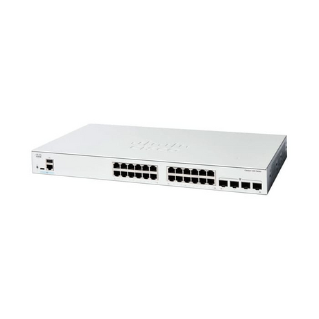 สวิตช์ฮับ Cisco C1200-24FP-4X Catalyst 1200 24-Port Gigabit - SpeedCom