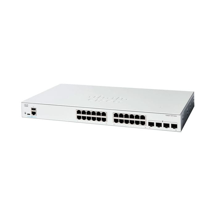 สวิตช์ฮับ Cisco C1200-24P-4X Catalyst 1200 24-Port Gigabit - SpeedCom
