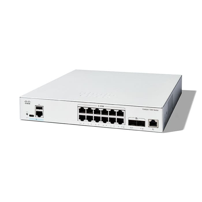 สวิตช์ฮับ Cisco C1300-12XT-2X Catalyst 1300 12-Port 10G - SpeedCom