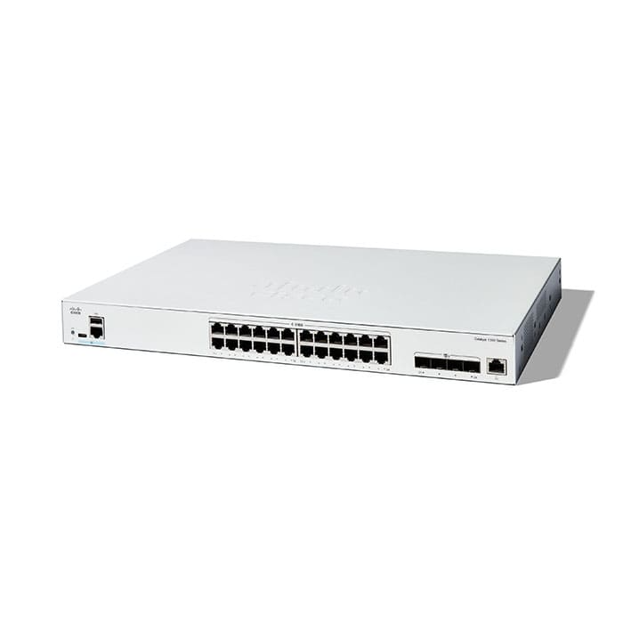 สวิตช์ฮับ Cisco C1300-24XT Catalyst 1300 24-Port 10G 