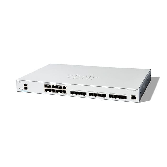 สวิตช์ฮับ Cisco C1300-24XTS Catalyst 1300 24-Port 10G - SpeedCom