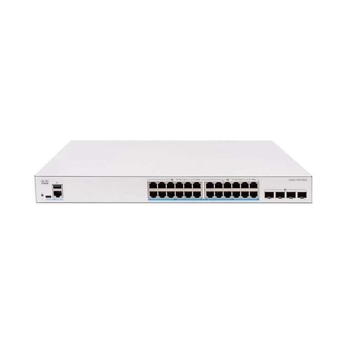 สวิตช์ฮับ Cisco C1300X-24MU-4X Catalyst 1300X 24-Port 2.5G UPOE 740W