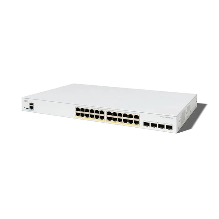 สวิตช์ฮับ Cisco C1300X-24T-4X Catalyst 1300X 24-Port Gigabit 