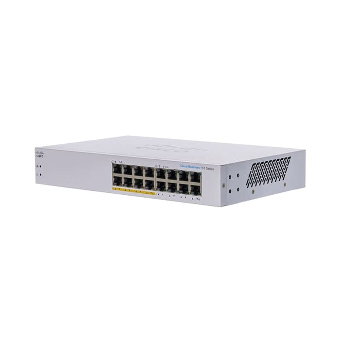 สวิตช์ฮับ Cisco CBS110-16PP-EU 16-Port Gigabit PoESpeedCom