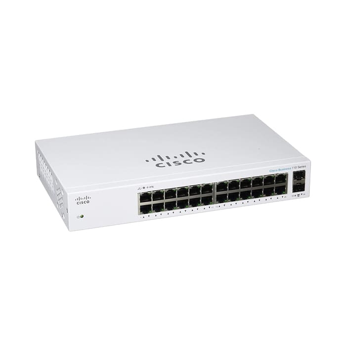 สวิตช์ฮับ Cisco CBS110-24T-EU 24-Port Gigabit SFP 