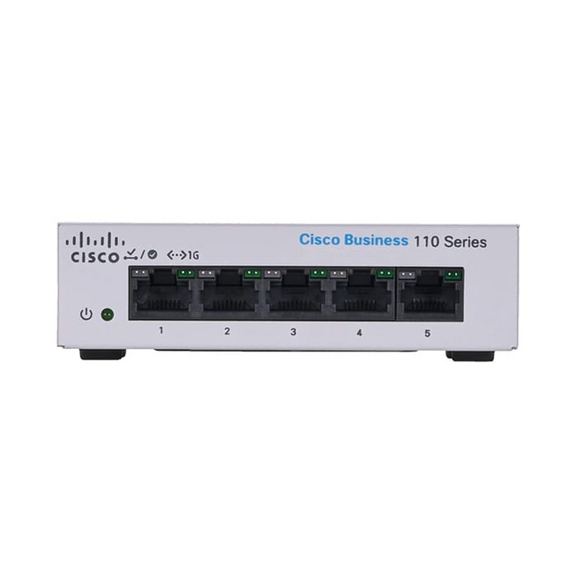 สวิตช์ฮับ Cisco CBS110-5T-D-EU 5-Port Gigabit Desktop 