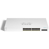 สวิตช์ฮับ Cisco CBS220-24P-4G-EU Smart 24-Port Gigabit PoE+ - SpeedCom