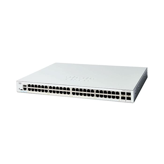 สวิตช์ฮับ Cisco Catalyst C1200-48P-4G 48-Port Gigabit PoE 375W - SpeedCom