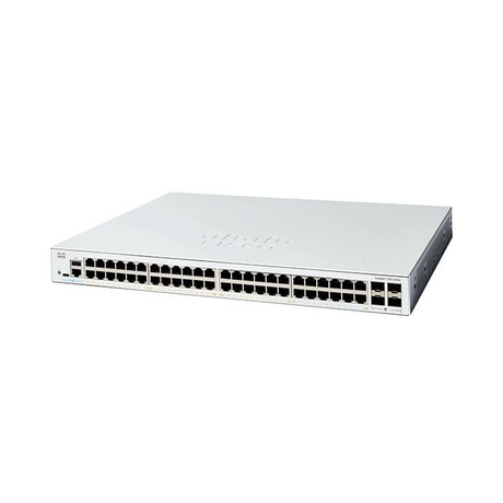 สวิตช์ฮับ Cisco Catalyst C1200-48P-4G 48-Port Gigabit PoE 375W - SpeedCom