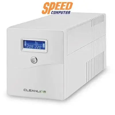 เครื่องสำรองไฟฟ้า Cleanline D 1150J 630วัตต์ สีขาว - SpeedCom