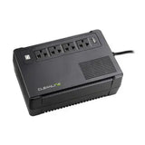 เครื่องสำรองไฟฟ้า (UPS) Cleanline EVOLUTION 1000 สีดำ ให้พลังงานสำรองเสถียร ป้องกันไฟตกไฟกระชาก เหมาะสำหรับคอมพิวเตอร์และอุปกรณ์สำคัญ