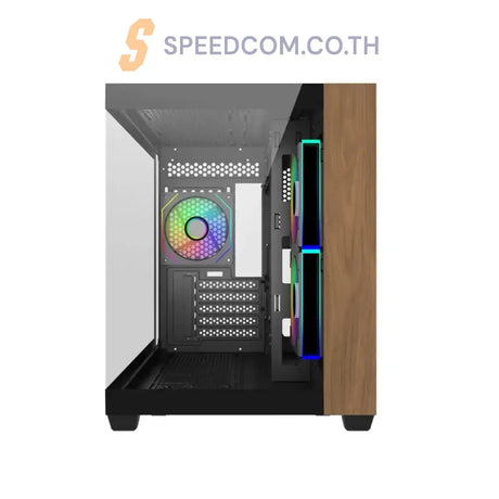 เคส Cooler Master Elite 481 Wood Micro ATX Mini Tower