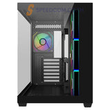 เคส Cooler Master Elite 681 ARGB ATX Mid Tower Case สีดำ