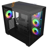 เคส Cooler Master Elite 681 ARGB ATX Mid Tower Case สีดำ