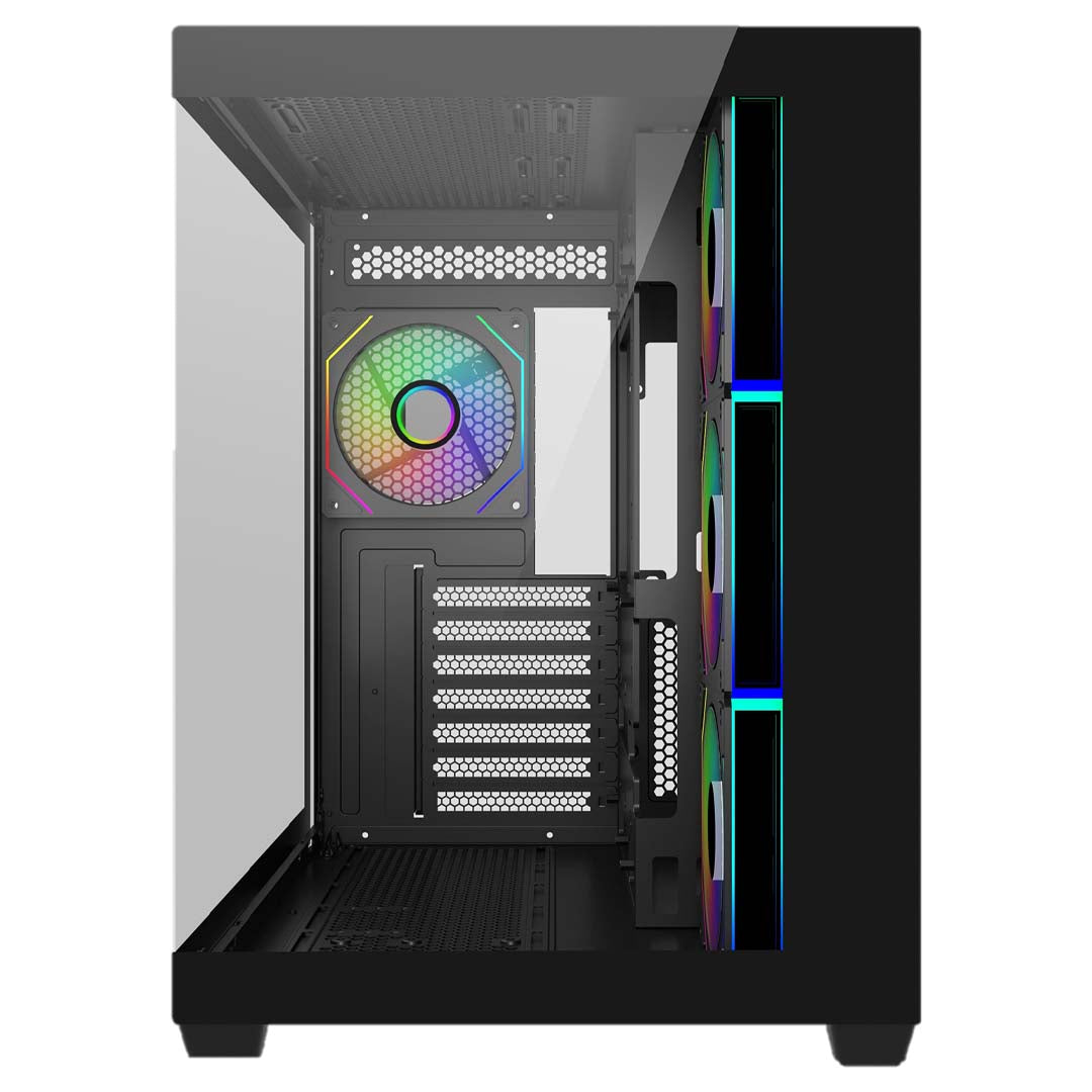 เคส Cooler Master Elite 681 ARGB ATX Mid Tower Case สีดำ