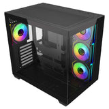 เคส Cooler Master Elite 681 ARGB ATX Mid Tower Case สีดำ