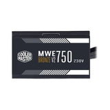 อุปกรณ์จ่ายไฟ Cooler Master MWE V2 230V 750W สีดำ
