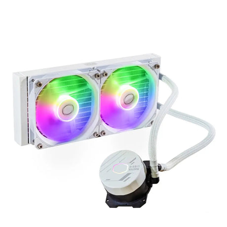ชุดระบายความร้อน Cooler Master Masterliquid 240L CORE ARGB สีขาว - SpeedCom