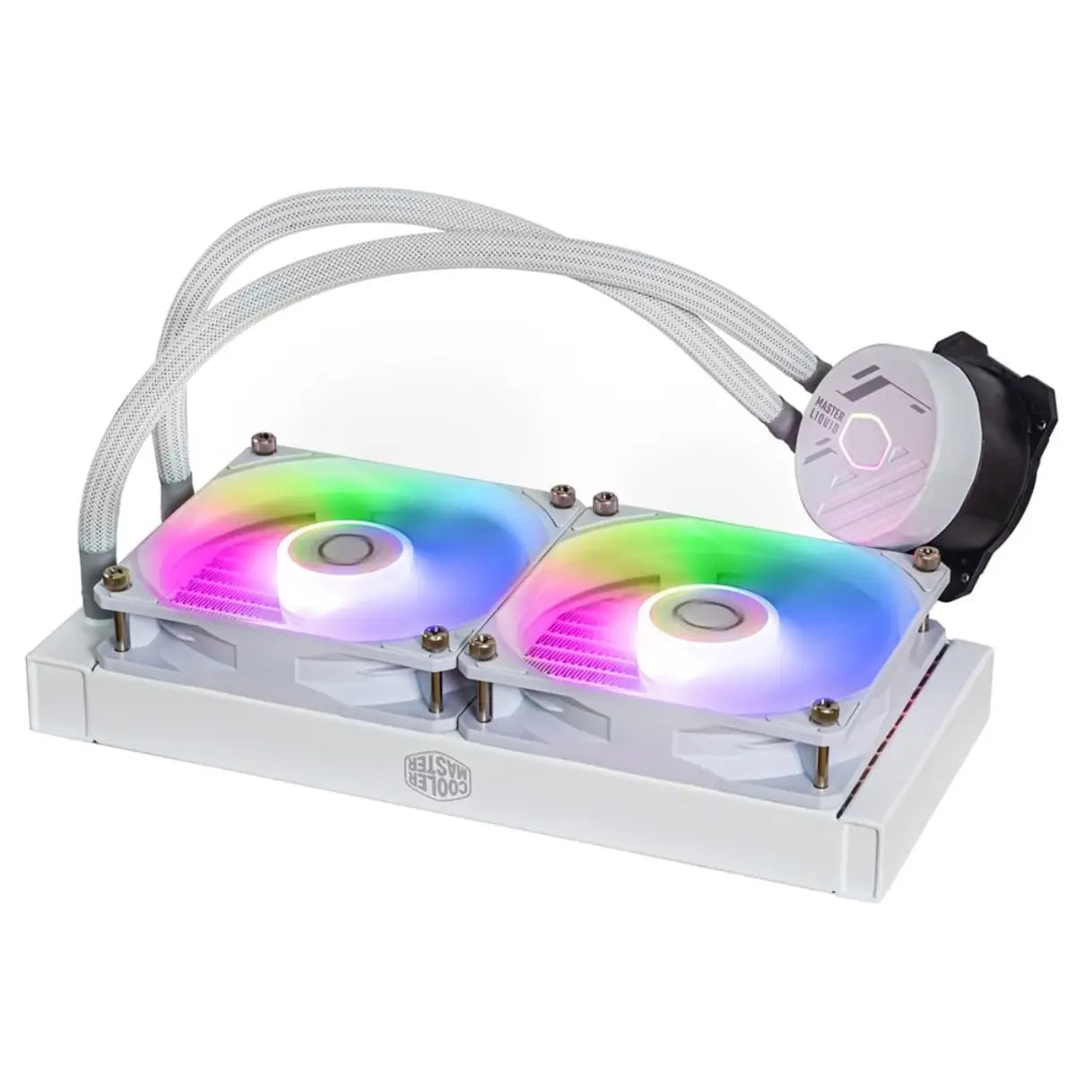 ชุดระบายความร้อน Cooler Master Masterliquid 240L CORE ARGB สีขาว - SpeedCom