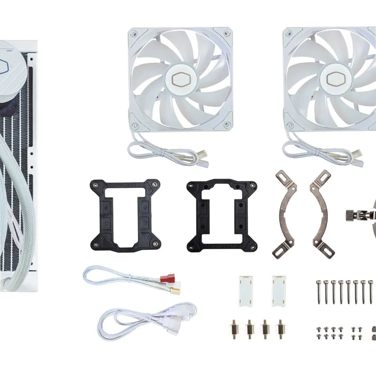 ชุดระบายความร้อน Cooler Master Masterliquid 240L CORE ARGB สีขาว - SpeedCom