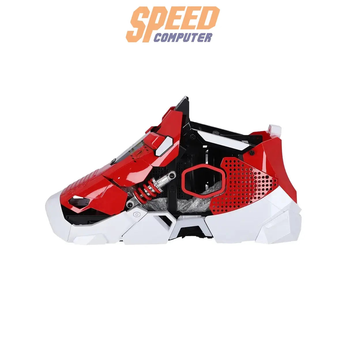 เคส Cooler Master Sneaker X Advanced Systems Mini-ITX สีแดง (Classic RED) - SpeedCom
