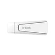 อุปกรณ์รับสัญญาณไวไฟ D-Link AX18U Wi-Fi 6 USB Adapter สีขาว