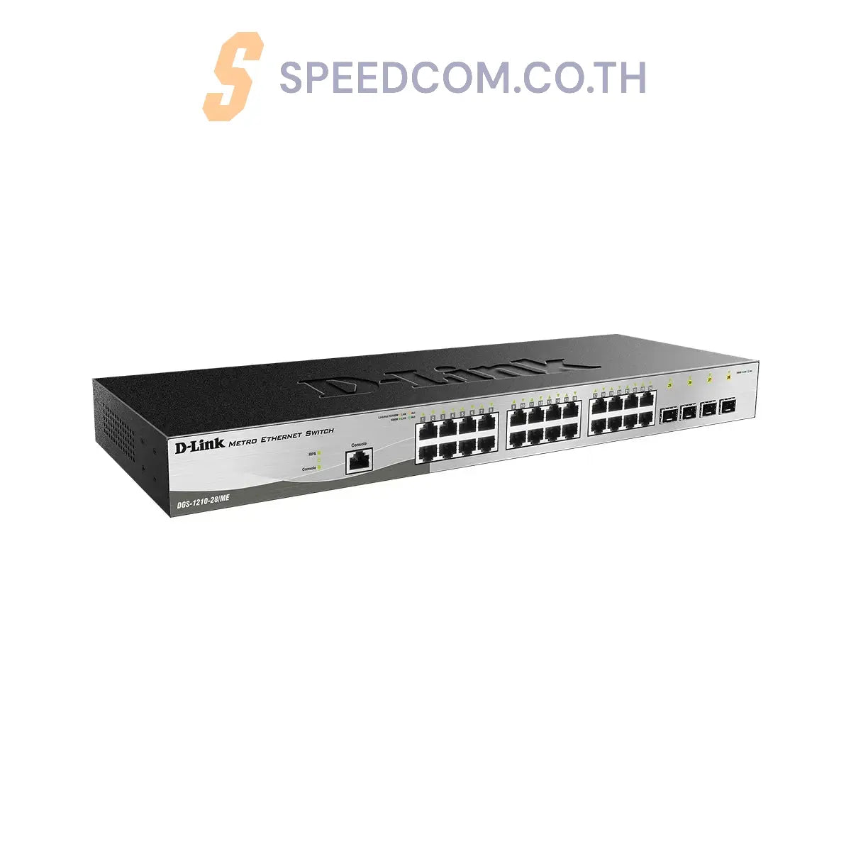 สวิตช์ฮับ D-Link DGS-1210-28/ME GIGABIT METRO ETHERNET SWITCH - SpeedCom