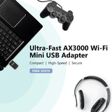 อุปกรณ์รับสัญญาณไวไฟ D-Link DWA-X3010 Wireless USB Adater Wi-Fi 6 AX3000