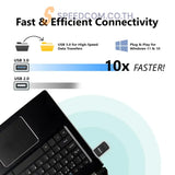 อุปกรณ์รับสัญญาณไวไฟ D-Link DWA-X3010 Wireless USB Adater Wi-Fi 6 AX3000