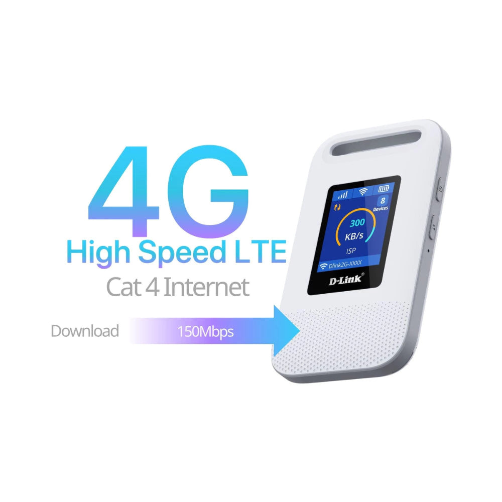 เราเตอร์ D-Link DWR-932M 4G LTE Mobile WiFi Hotspot - SpeedCom