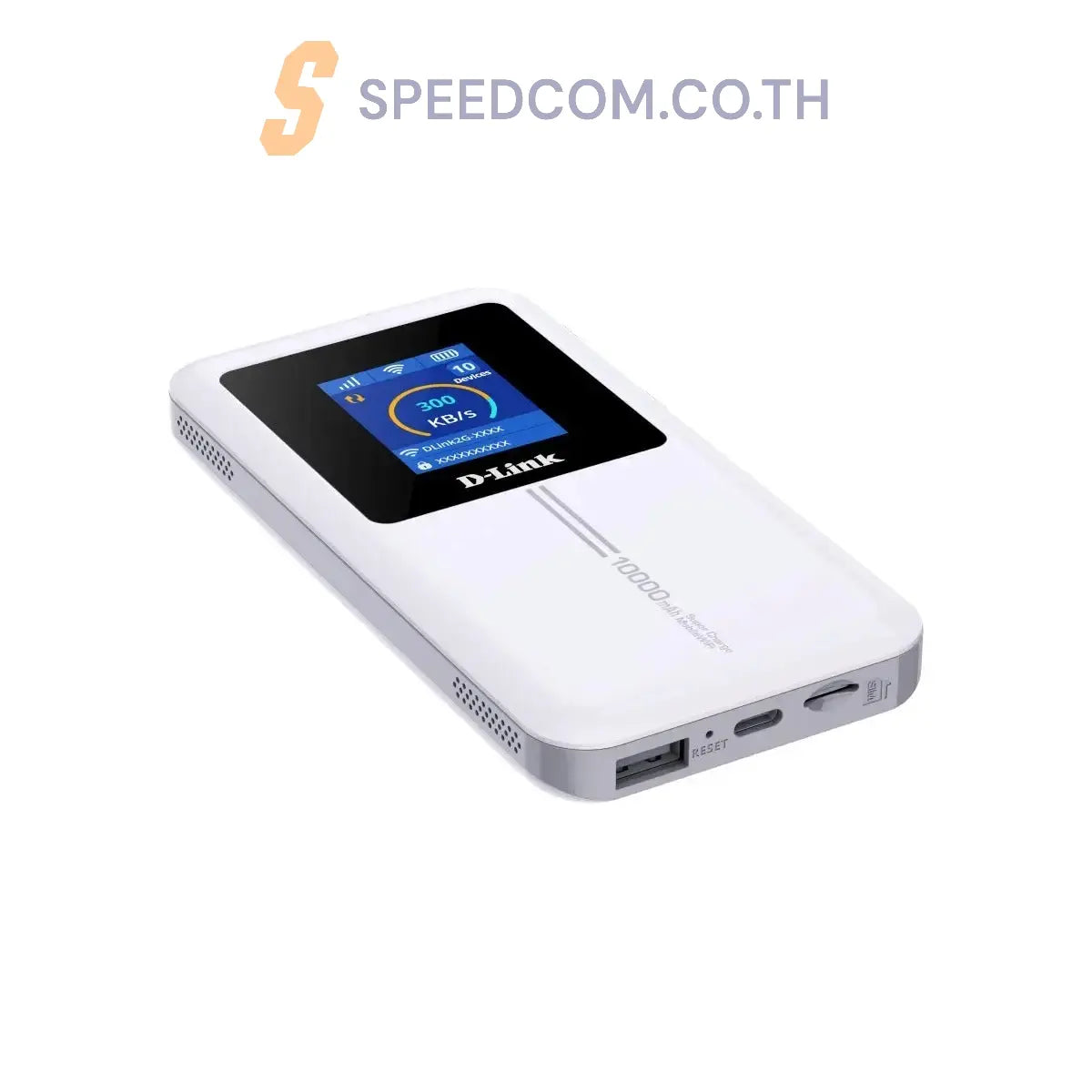 ฮอตสปอตพกพา D-Link MiFi 4G DWR-940M สีขาว - SpeedCom