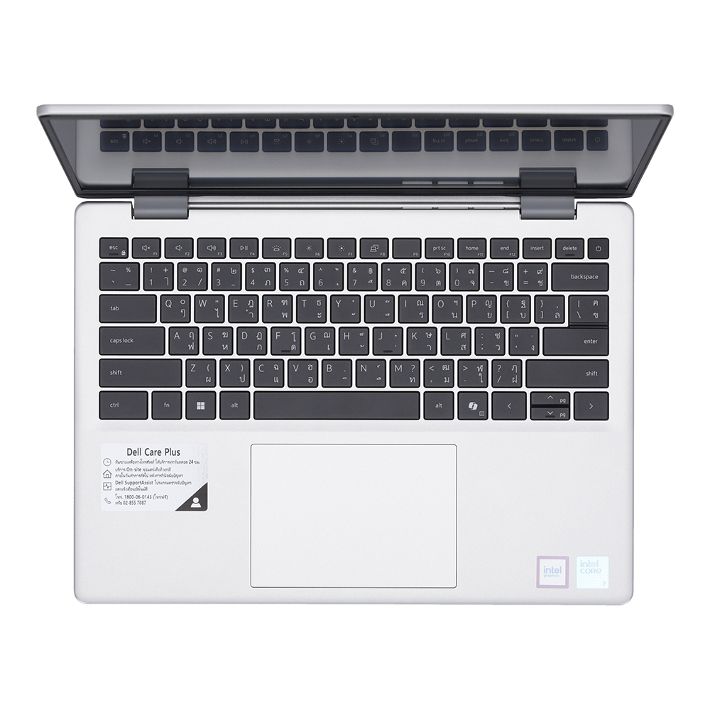 โน๊ตบุ๊ค DELL Inspiron 14 DC14250C7162 Intel Core 7 สีเงิน
