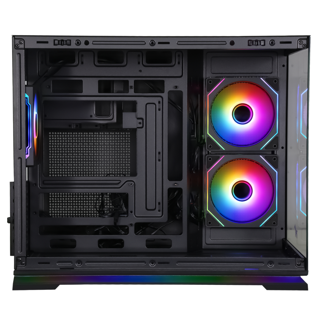 เคส DOGGY BULLDOG M-ATX Tempered Glass - SpeedCom