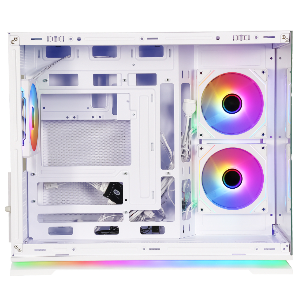 เคส DOGGY BULLDOG M-ATX Tempered Glass - SpeedCom