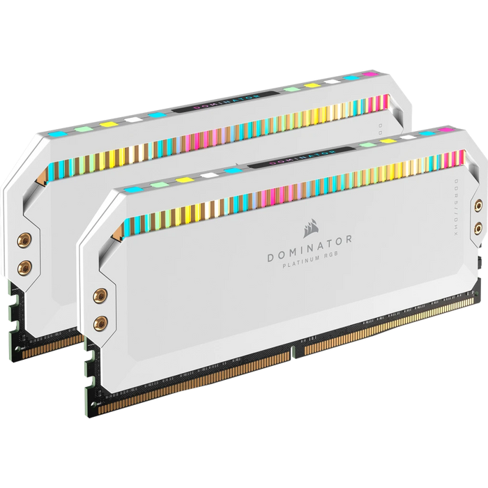 หน่วยความจำ แรม พีซี CORSAIR DOMINATOR PLATINUM RGB 64GB (32GBX2) DDR5 5600MHz