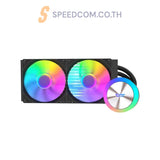 ชุดระบายความร้อน DarkFlash Liquid Cooler DG240 ARGB TDP 290W สีดำ