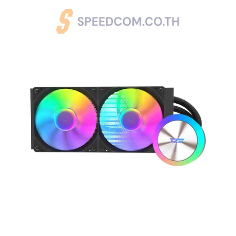 ชุดระบายความร้อน DarkFlash Liquid Cooler DG240 ARGB TDP 290W สีดำ