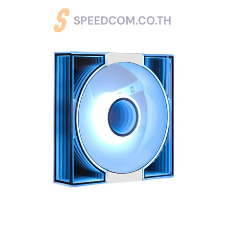 พัดลมเคส Darkflash DM8 PWM ARGB Cooling Fan - SpeedCom